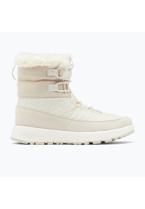 columbia - Buty zimowe damskie Columbia Slopeside Peak Luxe. Kolor: beżowy. Sezon: zima