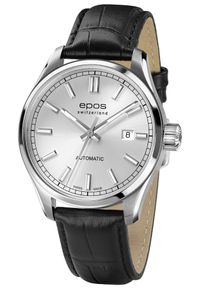 Zegarek Męski EPOS Passion 3501.132.20.18.25. Materiał: materiał, skóra. Styl: casual, klasyczny, elegancki