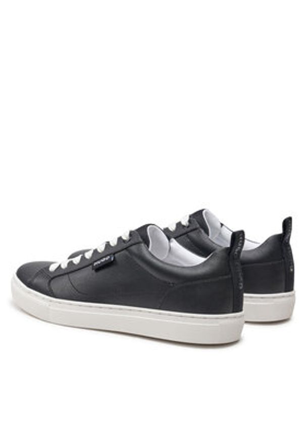 Hugo - HUGO Sneakersy Morrie 50536634 10263296 01 Czarny. Kolor: czarny. Materiał: skóra