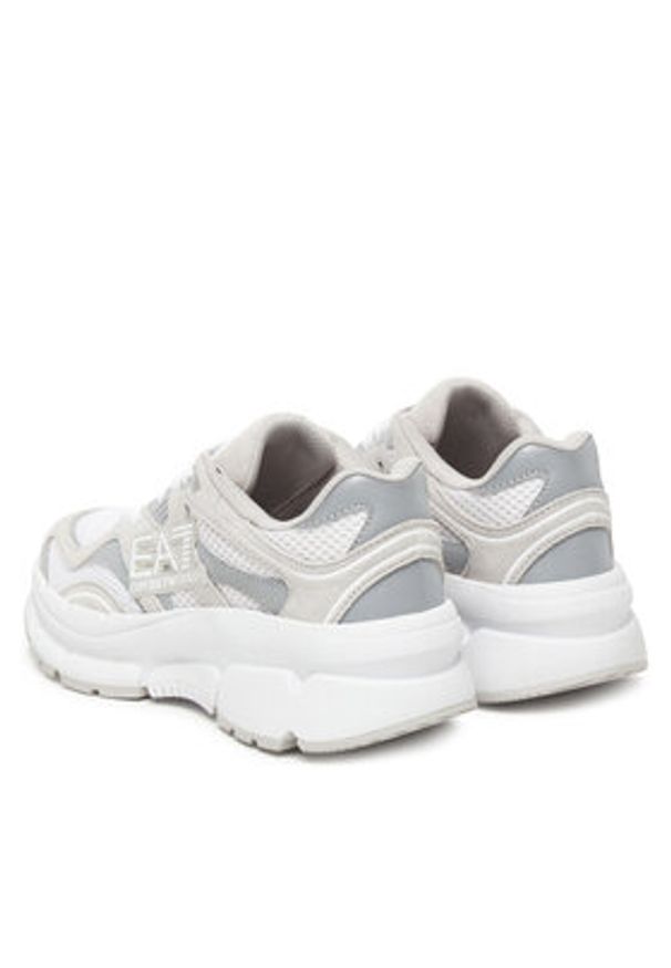 EA7 Emporio Armani Sneakersy X8X237 XK425 MZ203 Szary. Kolor: szary. Materiał: materiał