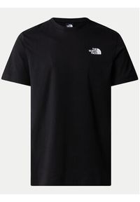 The North Face T-Shirt Redbox NF0A87NV Czarny Regular Fit. Kolor: czarny. Materiał: bawełna