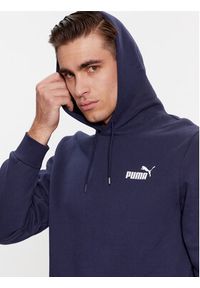 Puma Dres Feel Good 676836 Granatowy Regular Fit. Kolor: niebieski. Materiał: syntetyk, dresówka, bawełna #3