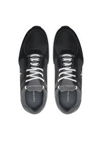 Calvin Klein Jeans Sneakersy Retro Sock Runner Mg Wmm YM0YM01152 Czarny. Kolor: czarny. Materiał: skóra #4