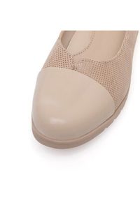 Go Soft Baleriny EST-TOMI-01 Beżowy. Kolor: beżowy. Materiał: skóra #6