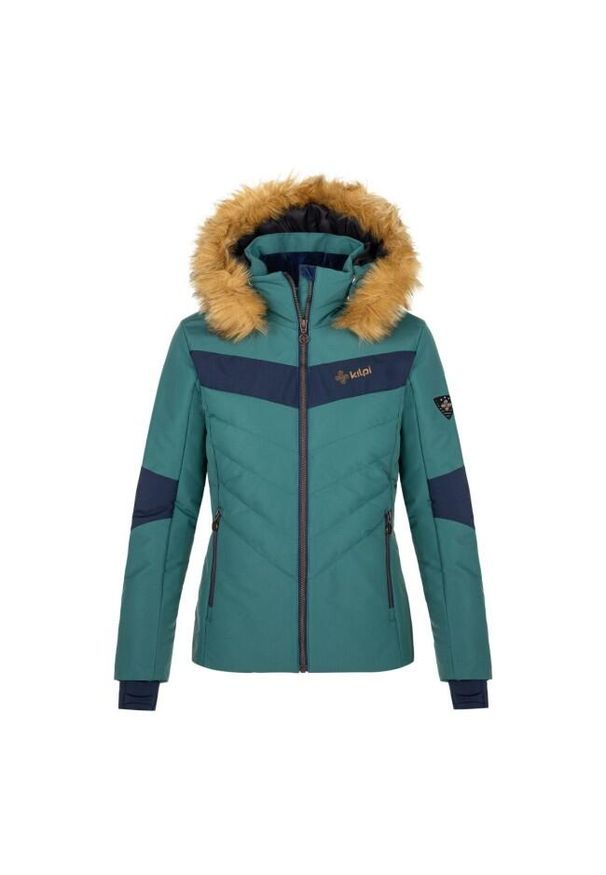 Damska kurtka narciarska Kilpi ALISIA-W. Kolor: zielony. Sezon: zima. Sport: narciarstwo