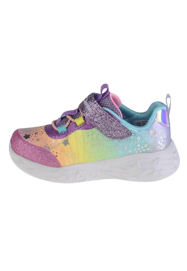 skechers - Buty do chodzenia dziewczęce, Skechers Unicorn Charmer - Twilight Dream. Kolor: wielokolorowy. Materiał: guma, syntetyk, tkanina, materiał. Model: Skechers Sport. Sport: turystyka piesza