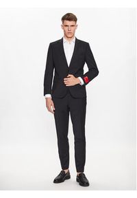 Hugo Koszula Erondo 50389769 Biały Extra Slim Fit. Kolor: biały. Materiał: bawełna #5