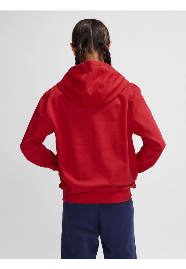 Bluza z kapturem dla dzieci Hummel Go 2.0. Typ kołnierza: kaptur. Kolor: wielokolorowy, czerwony, różowy. Sport: joga i pilates