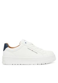 TOMMY HILFIGER - Sneakersy Tommy Hilfiger. Kolor: biały