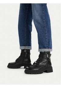 Nine West Trzewiki CEO-DANAE-01 Czarny. Kolor: czarny. Materiał: materiał #8