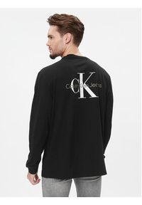Calvin Klein Jeans Longsleeve J30J324029 Czarny Regular Fit. Kolor: czarny. Materiał: bawełna. Długość rękawa: długi rękaw #3