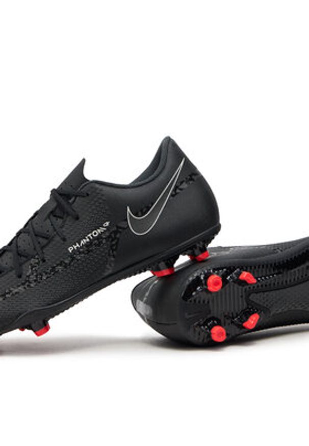 Nike Buty do piłki nożnej Phantom GT2 DA5640 001 Czarny. Kolor: czarny