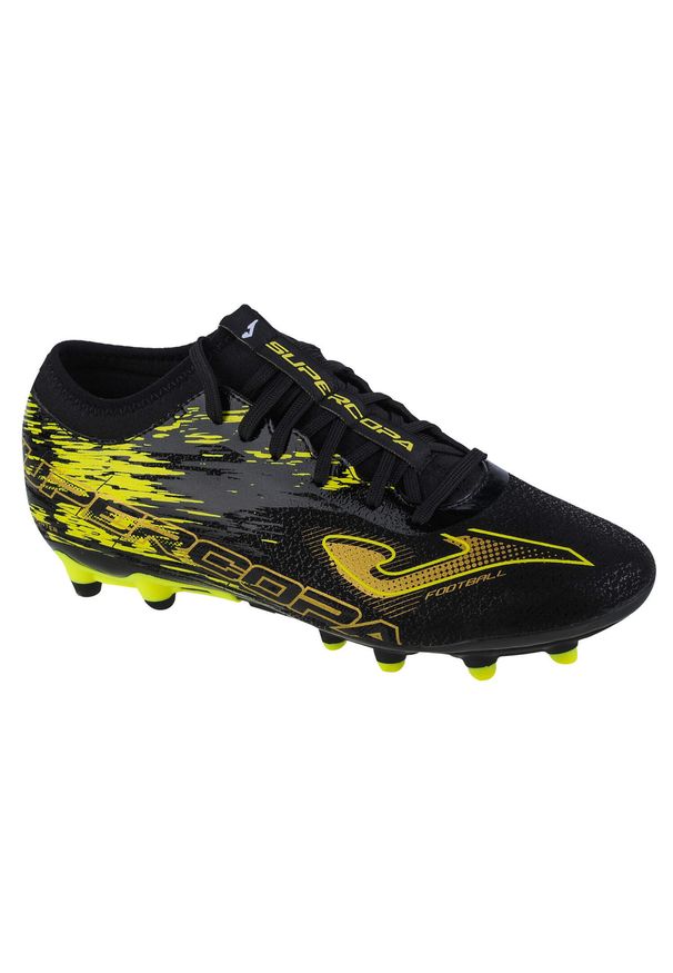 Buty piłkarskie - korki męskie, Joma Super Copa 2301 FG. Kolor: czarny. Sport: piłka nożna