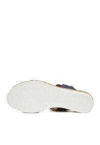 Clara Barson Espadryle WS2189-52 Granatowy. Kolor: niebieski. Materiał: materiał #5