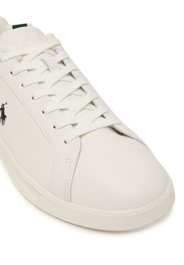 Polo Ralph Lauren Sneakersy Heritage Court II 809P01614001 Biały. Kolor: biały. Materiał: skóra