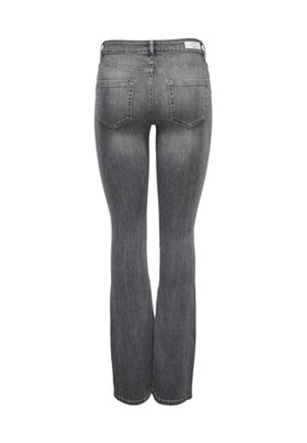 only - ONLY Jeansy Blush 15233721 Szary Flared Fit. Kolor: szary