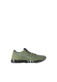 Buty do chodzenia dla dzieci Asics Gel Quantum 360. Kolor: zielony. Materiał: materiał, syntetyk. Szerokość cholewki: normalna. Sport: bieganie, turystyka piesza