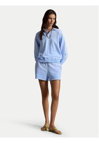 Polo Ralph Lauren Szorty sportowe 211965103502 Niebieski jasny Straight Fit. Kolor: niebieski. Materiał: bawełna #3