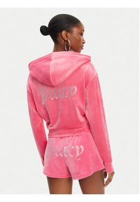 Juicy Couture Bluza Iccle JCWAS125308 Różowy Loose Fit. Kolor: różowy. Materiał: syntetyk #4