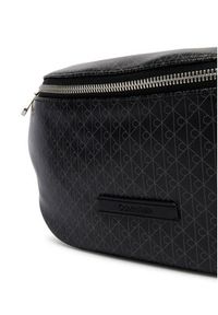 Calvin Klein Nerka Emblem Aop Coated Waistbag LV04D3135G Czarny. Kolor: czarny. Materiał: skóra #2