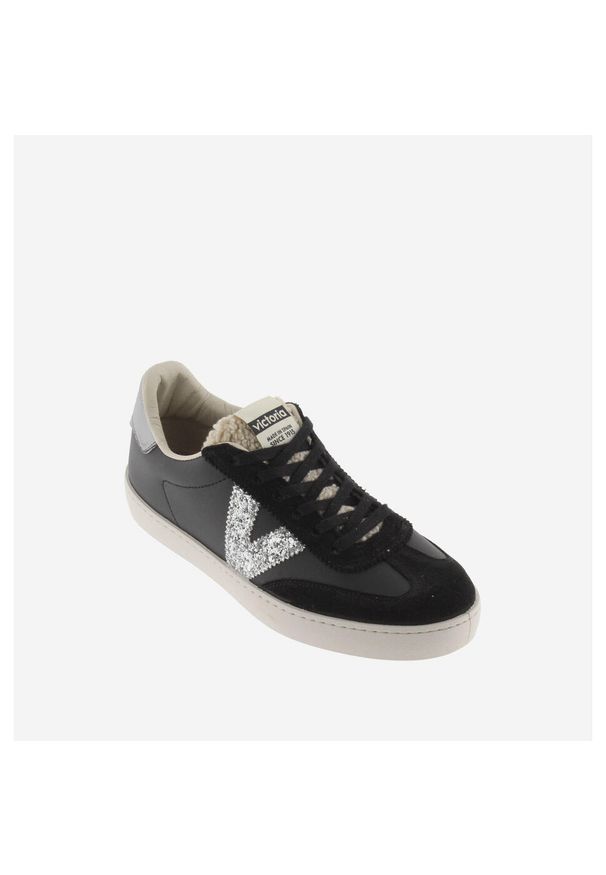 VICTORIA - Trenerzy damscy Victoria Berlin Ciclista Efecto Piel & Borreguito. Kolor: czarny. Materiał: skóra