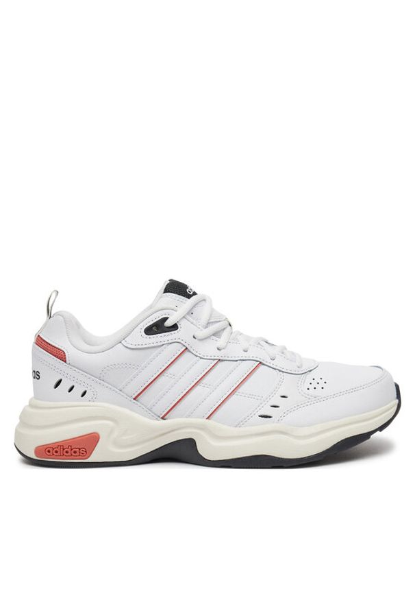 Adidas - adidas Buty na siłownię Strutter IH4904 Biały. Kolor: biały. Materiał: skóra. Sport: fitness
