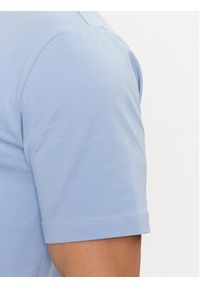 BOSS - Boss T-Shirt Tee 8 50501195 Błękitny Regular Fit. Kolor: niebieski. Materiał: bawełna #4