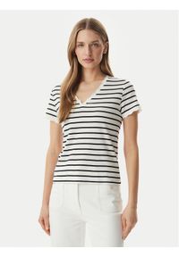 Morgan Bluzka 261-DIEGO Biały Regular Fit. Kolor: biały. Materiał: bawełna #1