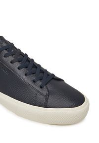BOSS Sneakersy 50542114 Granatowy. Kolor: niebieski. Materiał: skóra