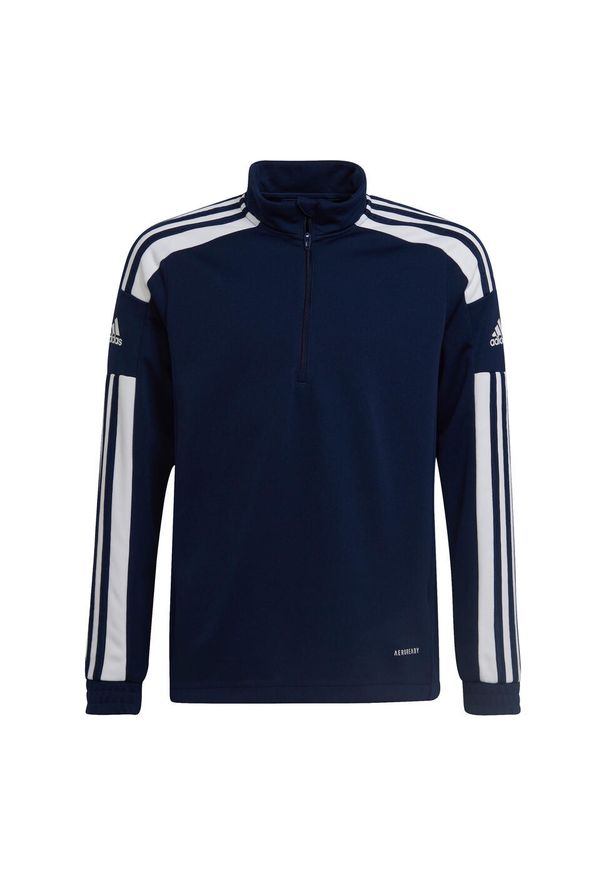 Adidas - Bluza dla dzieci adidas Squadra 21 Training Top. Kolor: biały, wielokolorowy, niebieski