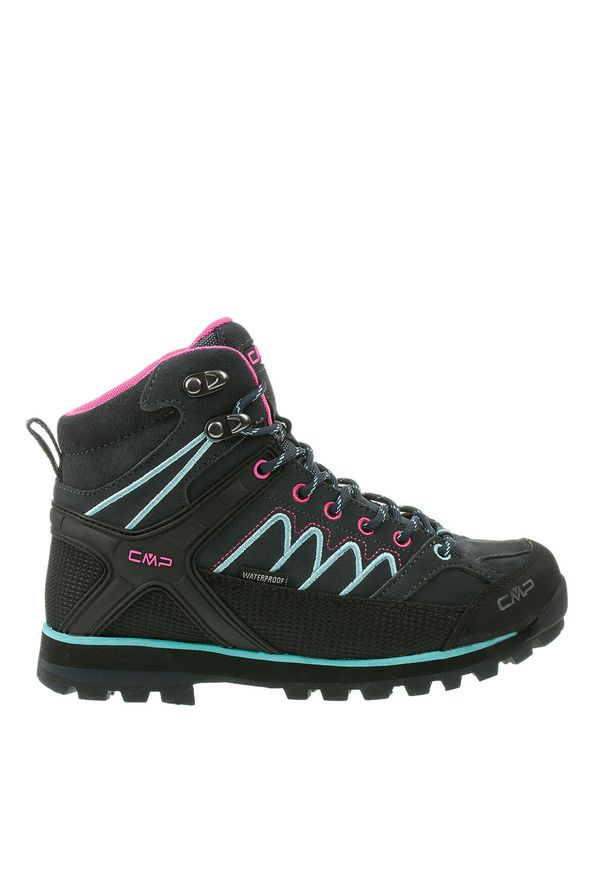 Buty trekkingowe damskie CMP MOON MID. Kolor: czarny, szary, wielokolorowy. Sport: turystyka piesza