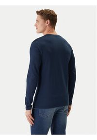 BOSS Longsleeve Tacks 50512111 Granatowy Regular Fit. Kolor: niebieski. Materiał: bawełna. Długość rękawa: długi rękaw #4