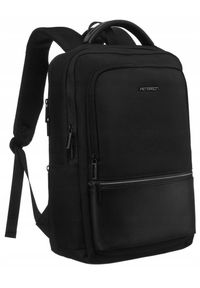 Plecak podróżny Peterson PTN SL-2303 czarny. Kolor: czarny. Materiał: materiał #1
