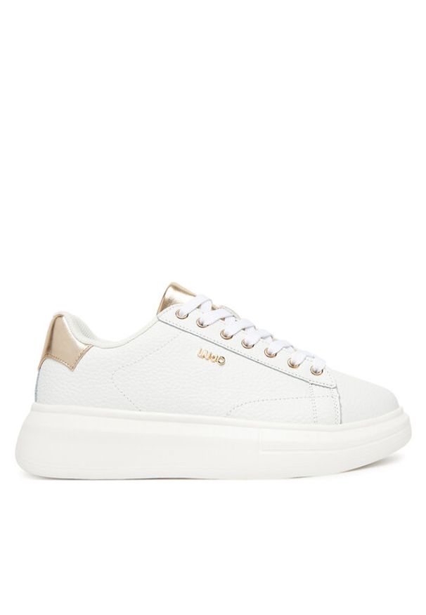 Liu Jo Sneakersy Babol 01 BF5059 PX748 Biały. Kolor: biały. Materiał: skóra