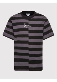 Karl Kani T-Shirt Small Signature Split Stripe 6033291 Szary Regular Fit. Kolor: szary. Materiał: bawełna #2