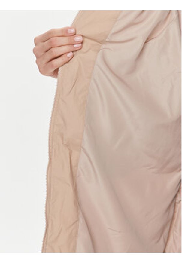 TOMMY HILFIGER - Tommy Hilfiger Kurtka zimowa New York WW0WW39749 Beżowy Relaxed Fit. Kolor: beżowy. Materiał: syntetyk. Sezon: zima