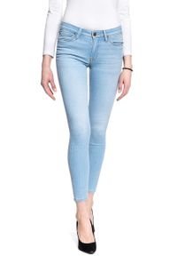 Lee - DAMSKIE SPODNIE JEANSOWE LEE Scarlett BLEACHED AZUR L526PQXL #3