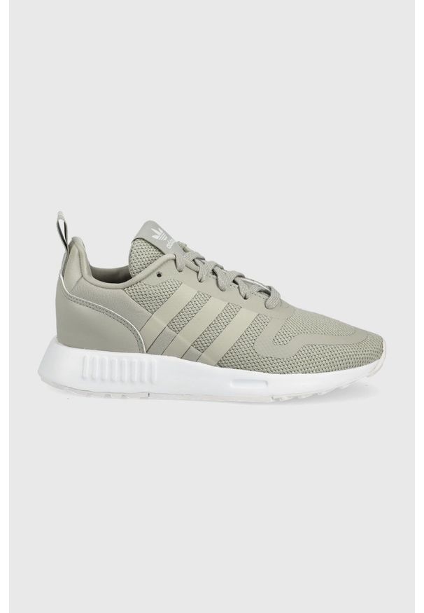 adidas Originals buty dziecięce Multix kolor zielony. Zapięcie: sznurówki. Kolor: zielony. Materiał: guma