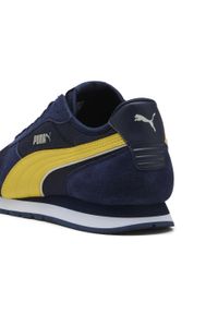 Puma - Sneakersy unisex ST MILER PUMA Navy Sunny Yellow Alpine Snow White Blue. Kolor: niebieski, wielokolorowy, żółty. Materiał: zamsz. Szerokość cholewki: normalna. Sport: turystyka piesza