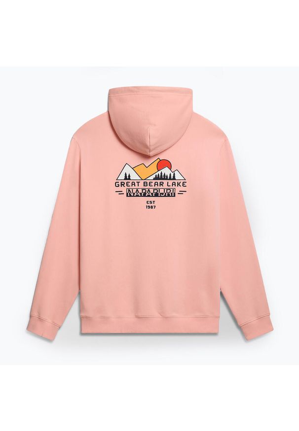 Bluza męska Napapijri B-Boyd H. Kolor: różowy