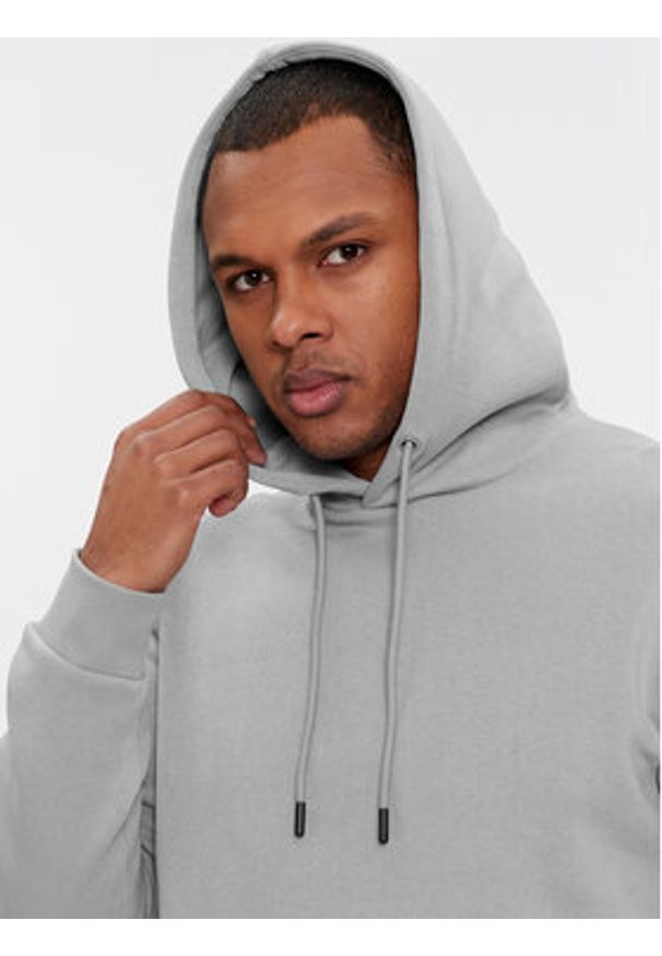 Jack & Jones - Jack&Jones Bluza Bradley 12249340 Szary Relaxed Fit. Kolor: szary. Materiał: bawełna, syntetyk