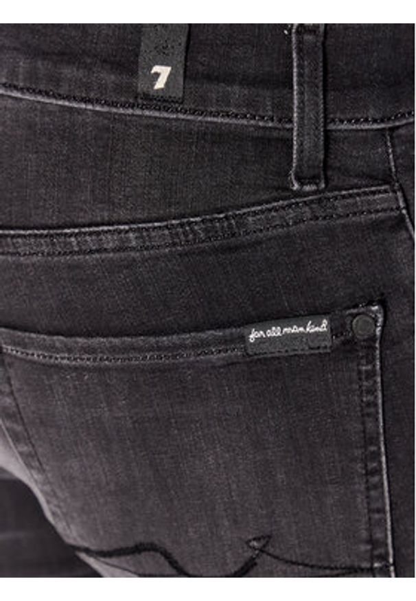 7 FOR ALL MANKIND - 7 For All Mankind Jeansy Slimmy JSMSA240BB Czarny Slim Fit. Kolor: czarny