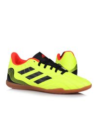 Buty do futsalu męskie Adidas COPA SENSE.4 IN. Kolor: żółty, czarny, wielokolorowy