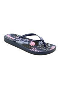 Klapki Japonki Ipanema Anat Nature VII FEM 83325 AI823 Blue/Pink niebieskie. Okazja: na plażę. Kolor: niebieski. Materiał: materiał #6