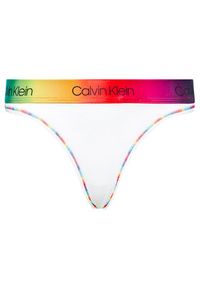 Calvin Klein Underwear Stringi 000QF6581E Biały. Kolor: biały. Materiał: bawełna #4