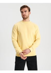 Sinsay - Bluza - żółty. Kolor: żółty. Materiał: bawełna, dzianina #1