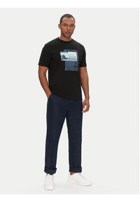 BOSS T-Shirt Te_Ontheway 50539180 Czarny Regular Fit. Kolor: czarny. Materiał: bawełna #3