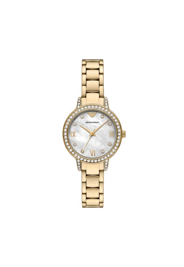 Emporio Armani Zegarek Cleo AR11652 Złoty. Kolor: złoty