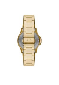 Armani Exchange Zegarek Leonardo AX1854 Złoty. Kolor: złoty