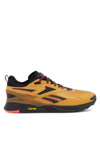 Reebok Buty Nano X3 100033321-M Brązowy. Kolor: brązowy